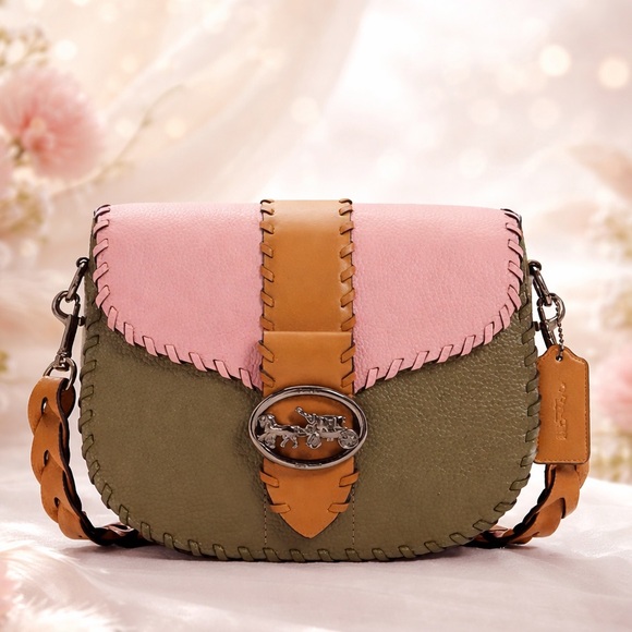 Coach Handbags - Coach Georgie Saddle Bag In Colorblock With Whipstitch NWOT MSRP: $398.00